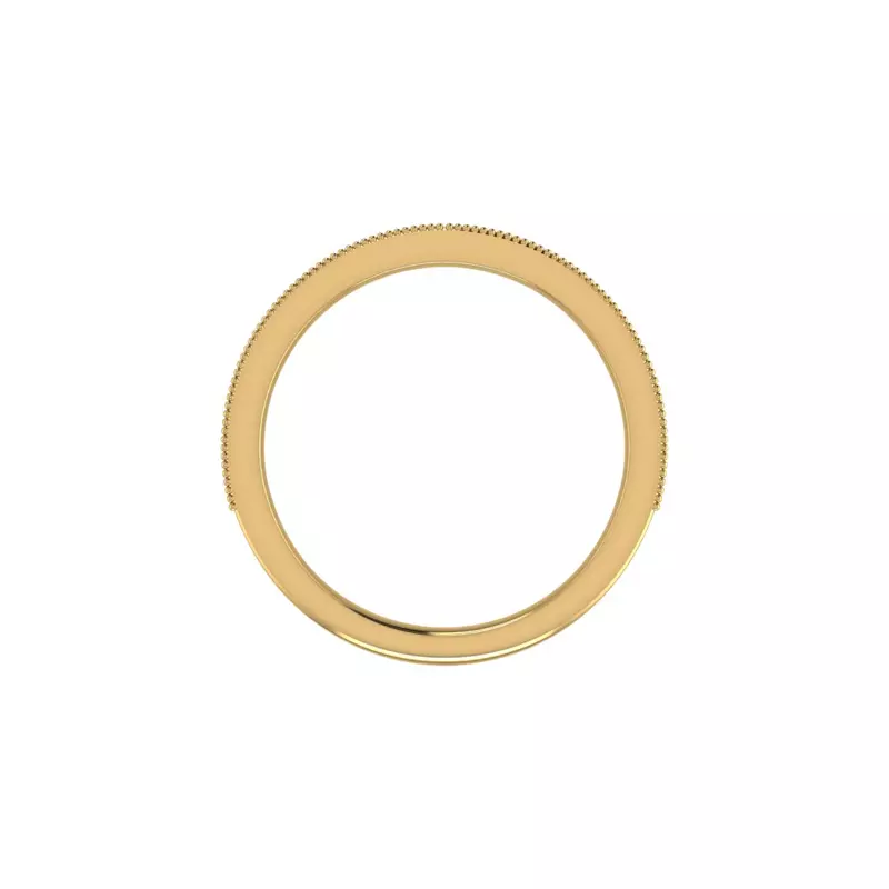 14K Yellow Gold Brooke Pave Band