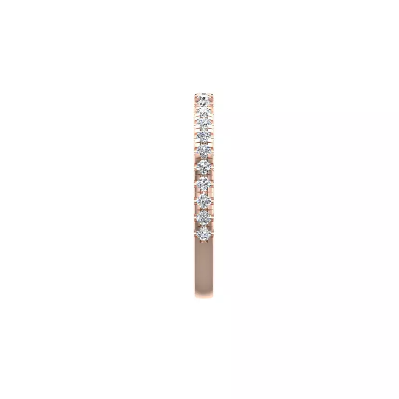 14K Rose Gold Anastasia Pave Band