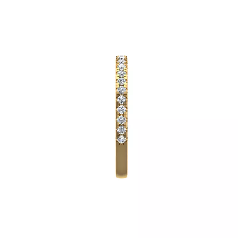 14K Yellow Gold Anastasia Pave Band
