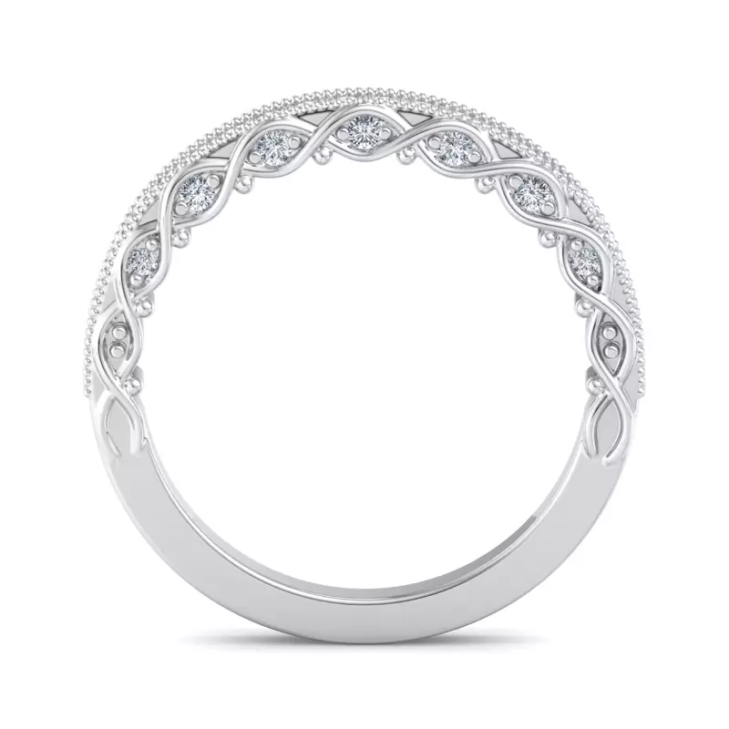 Platinum Ariyah Pave Band