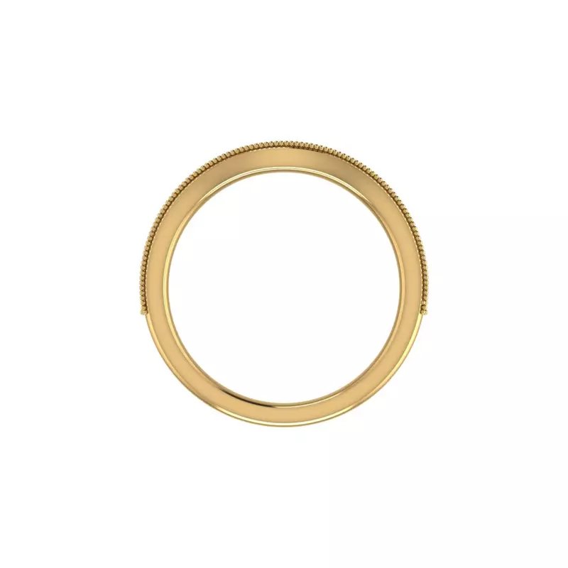 18K Yellow Gold Evie Pave Band