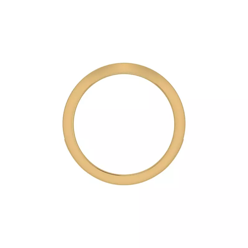 14K Yellow Gold Amina Pave Band