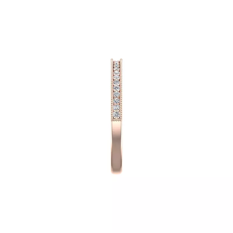 14K Rose Gold Lola Pave Band