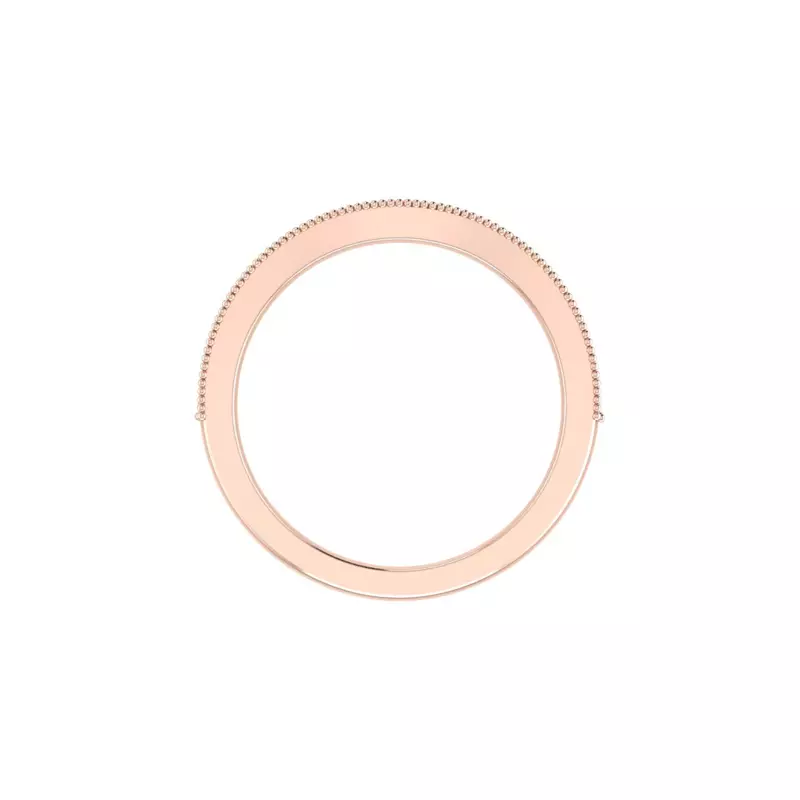 14K Rose Gold Sydney Pave Band