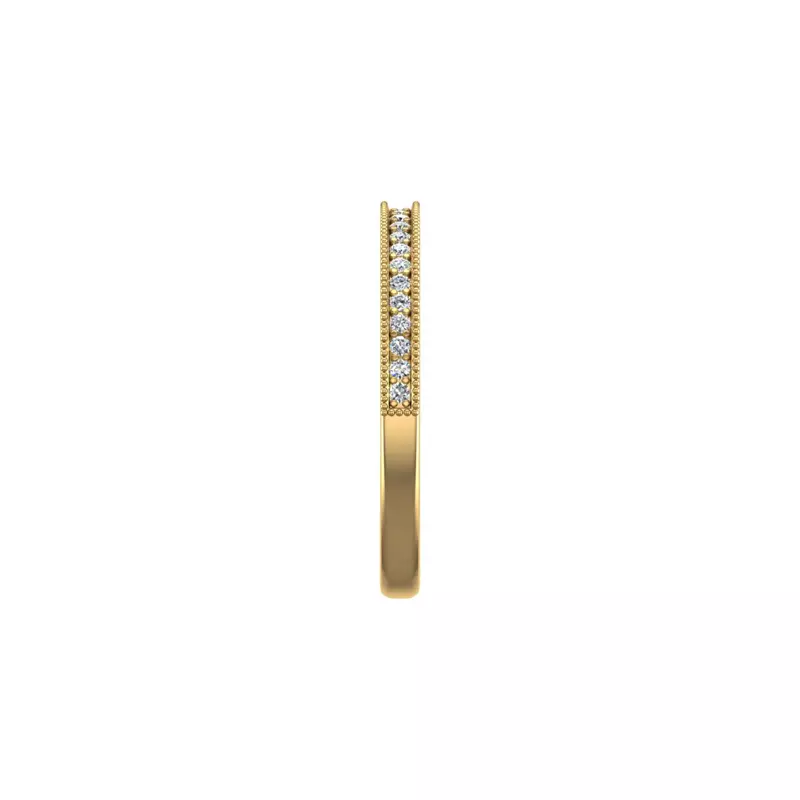 14K Yellow Gold Izabelle Pave Band