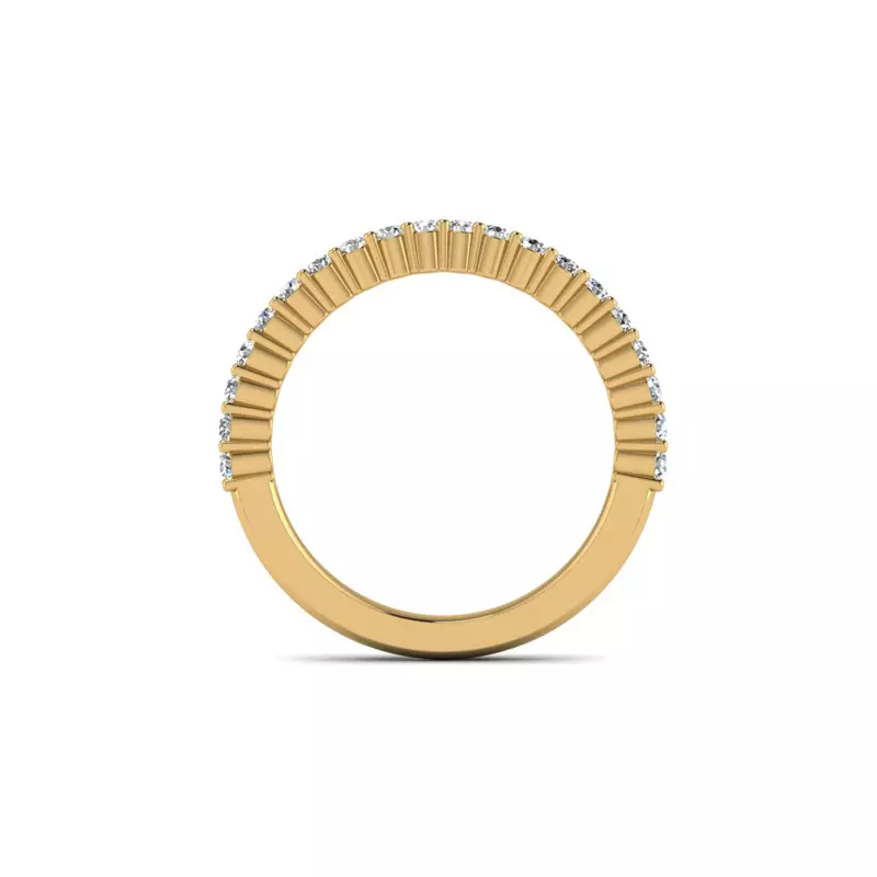 14K Yellow Gold Vera Pave Band