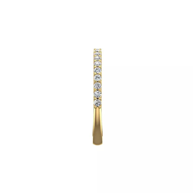 18K Yellow Gold Vera Pave Band