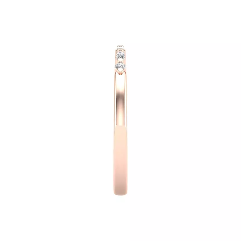 14K Rose Gold Nyla Pave Band