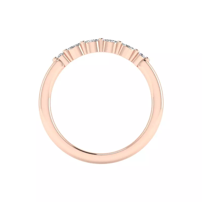14K Rose Gold Nyla Pave Band
