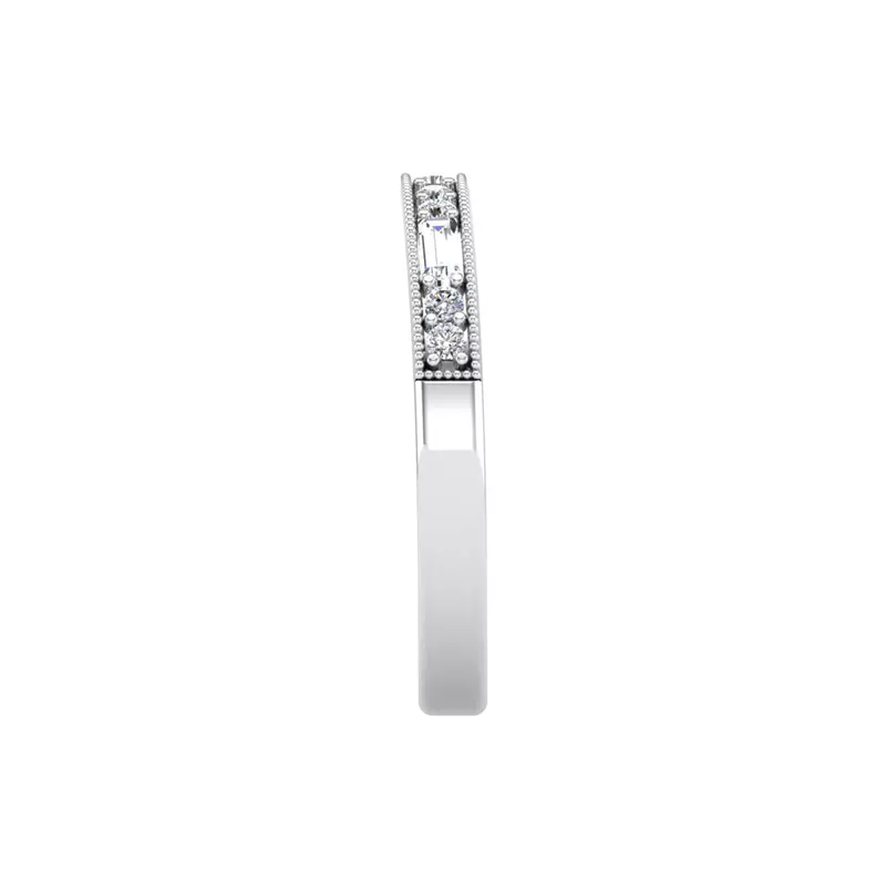 14K White Gold Willa Pave Band