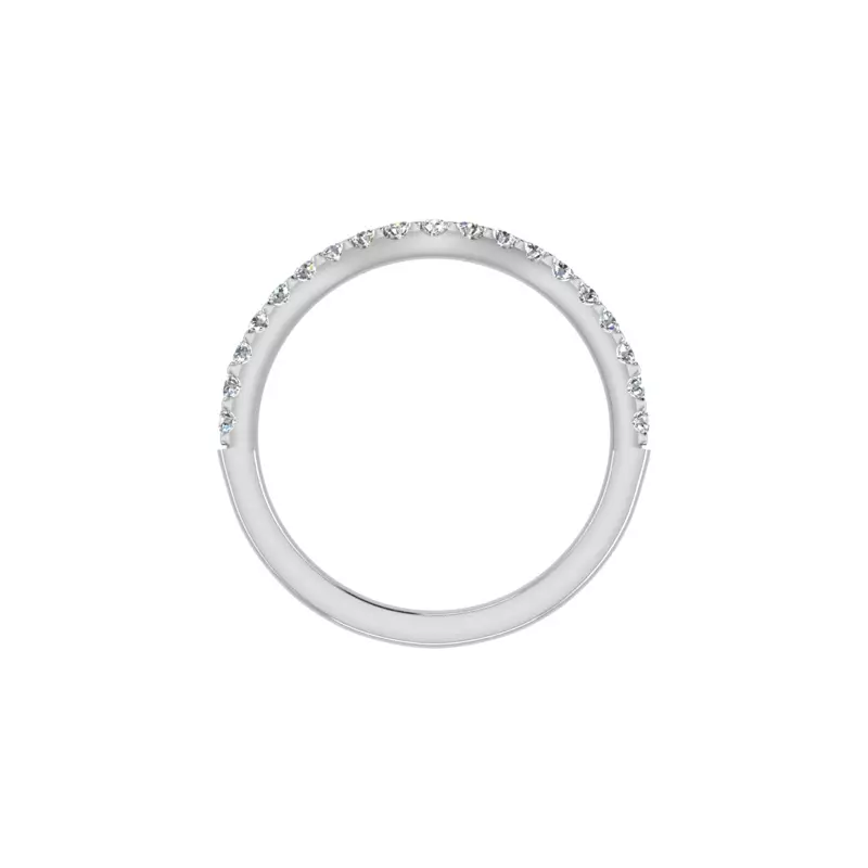 Platinum Rowan Pave Band