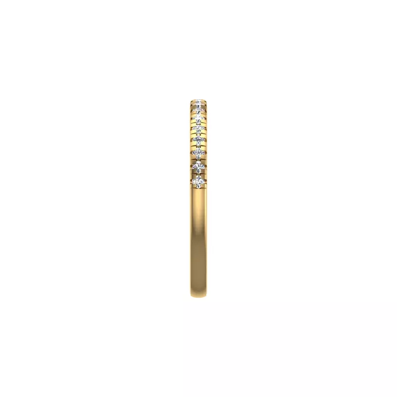 14K Yellow Gold Celeste Pave Band