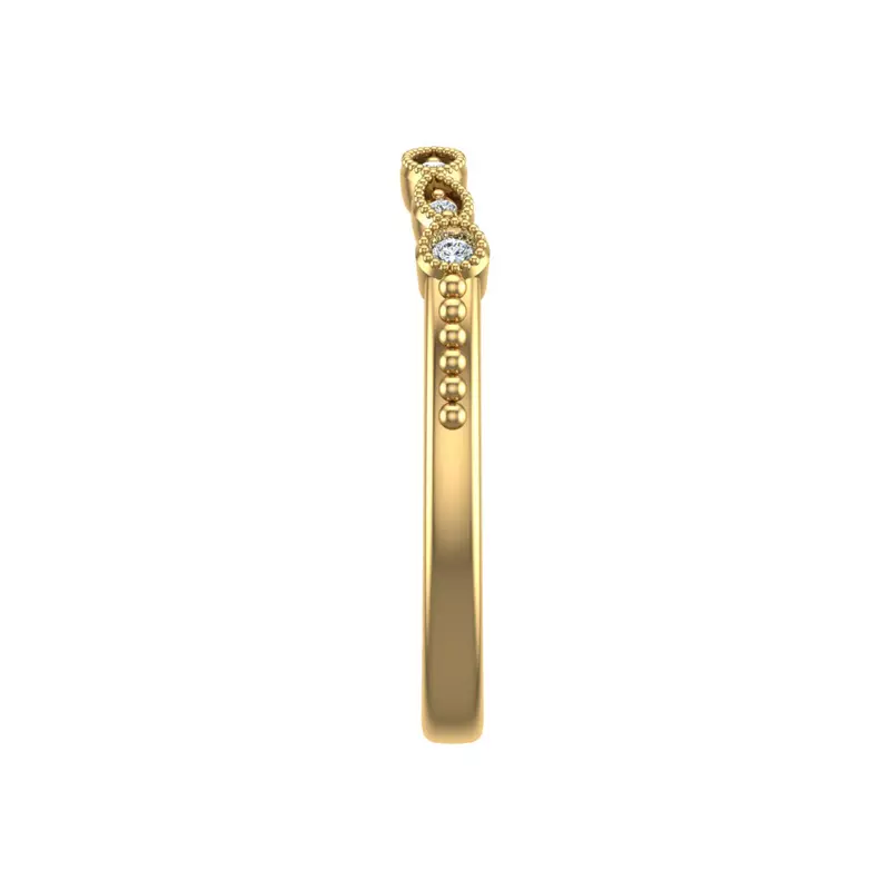 14K Yellow Gold Camilla Pave Band