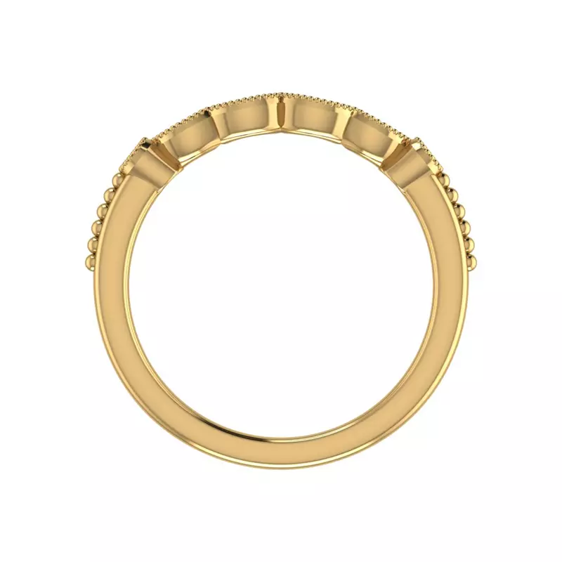 18K Yellow Gold Camilla Pave Band