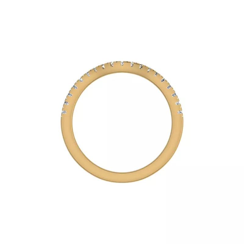 14K Yellow Gold Camila Diamond Band