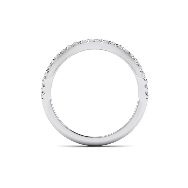 Platinum Laura Pave Band
