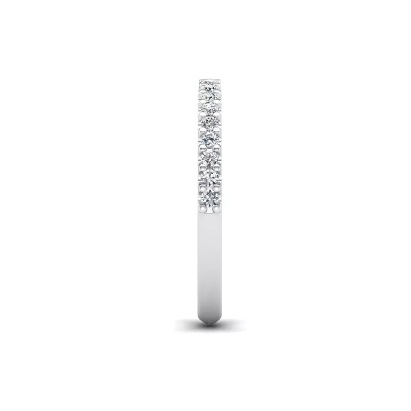 14K White Gold Gabrielle Pave Band