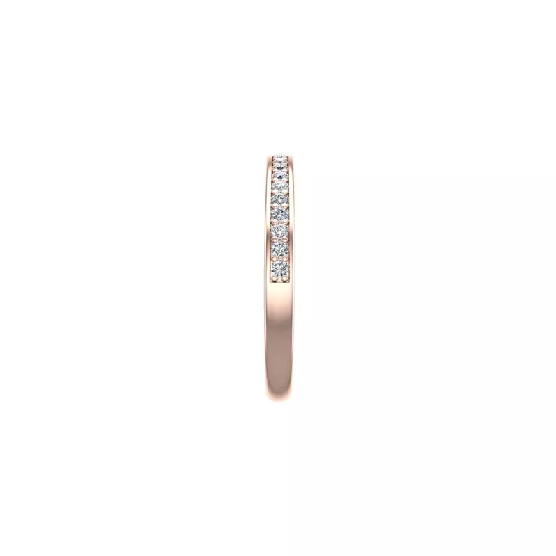 14K Rose Gold Mckenna Pave Band