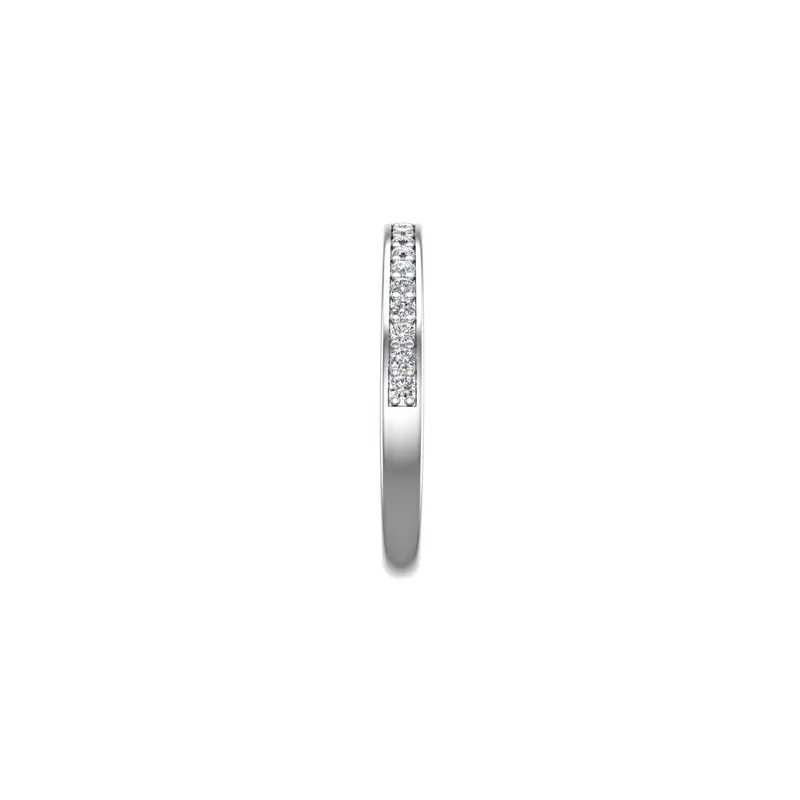 14K White Gold Mckenna Pave Band