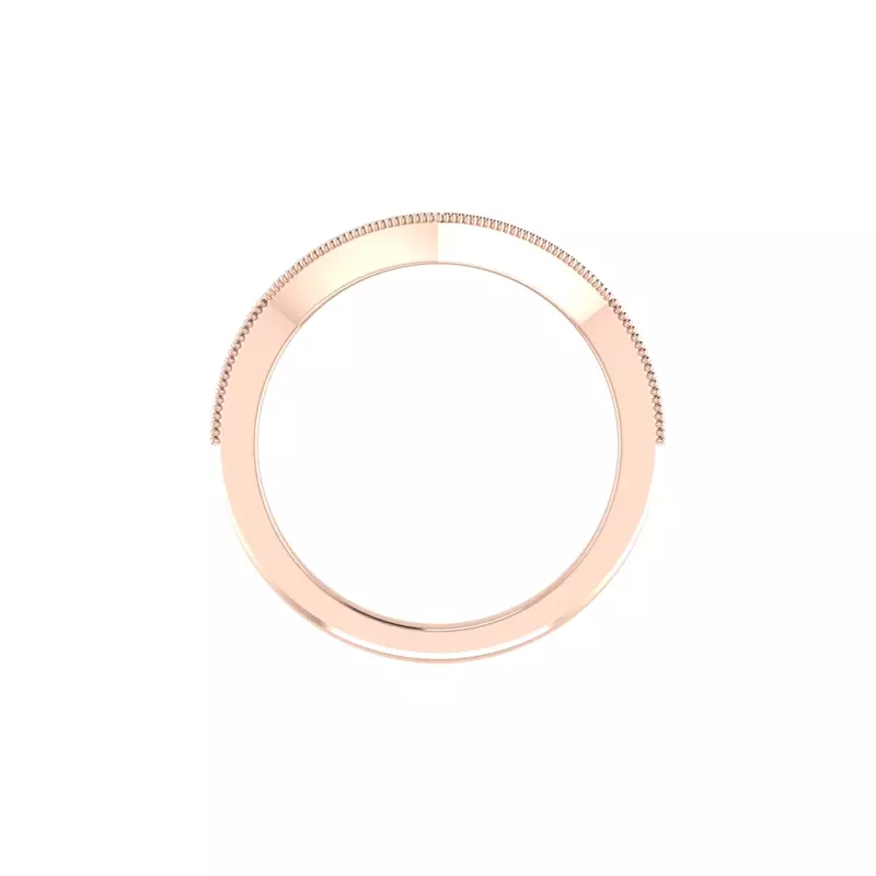 14K Rose Gold Haisley Pave Band