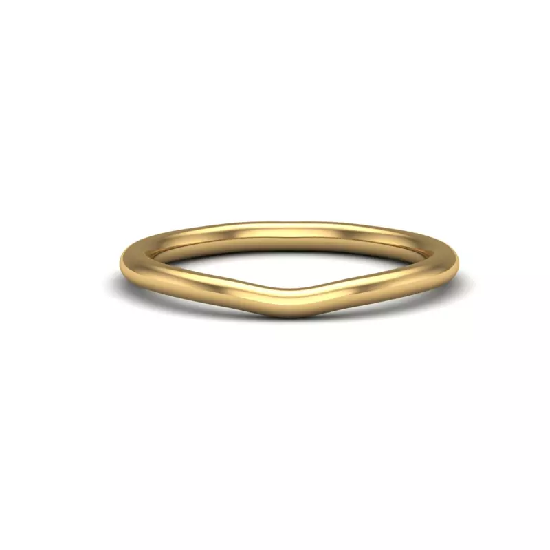 14K Yellow Gold Leah Band