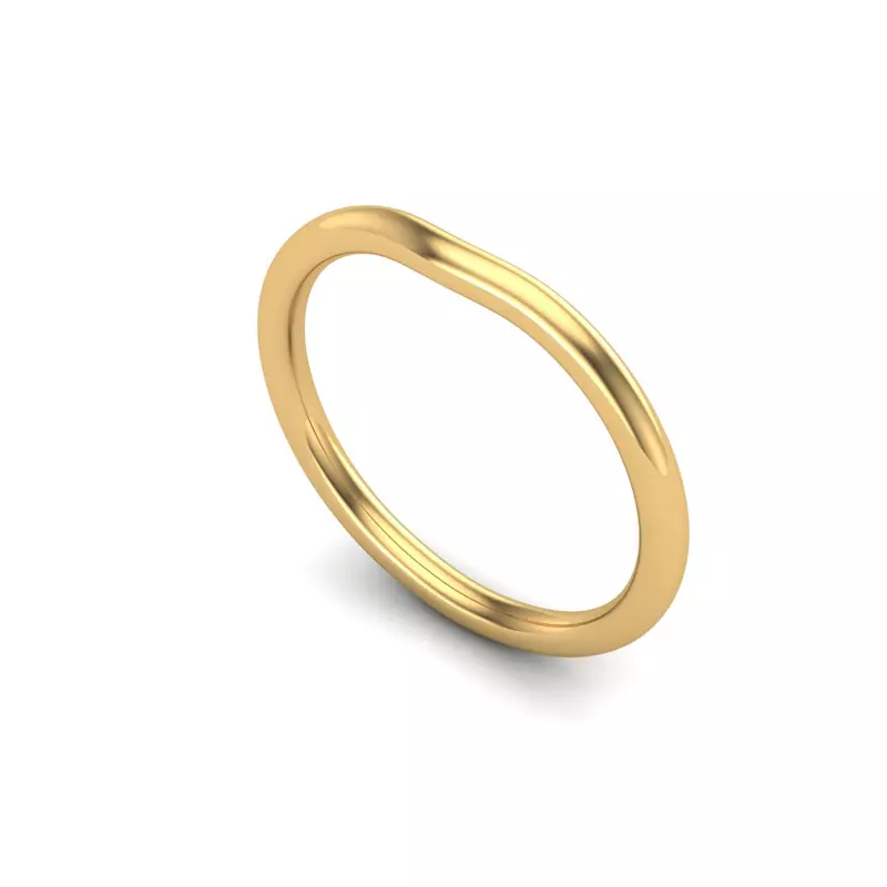 14K Yellow Gold Leah Band