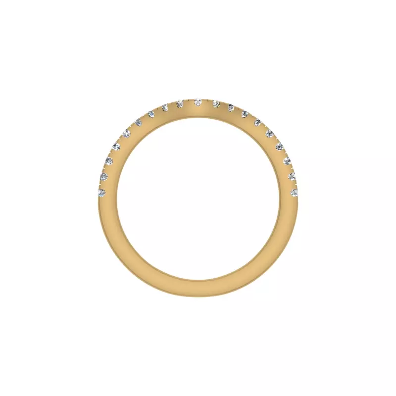 14K Yellow Gold Ilana Pave Band