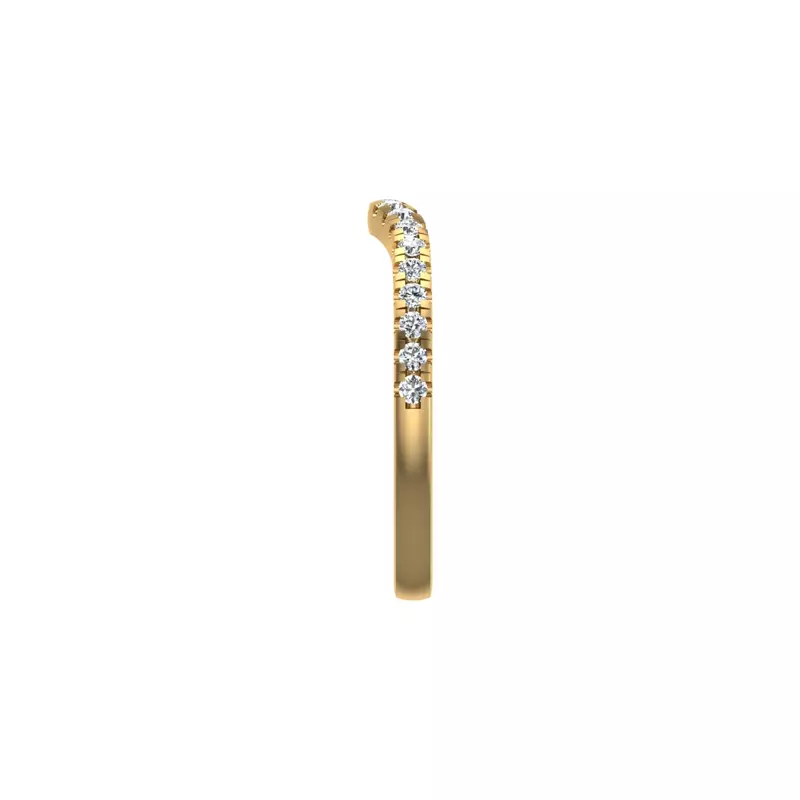 14K Yellow Gold Ilana Pave Band