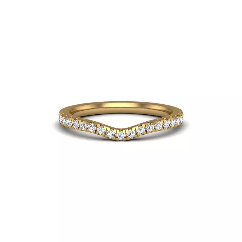 14K Yellow Gold Ilana Pave Band