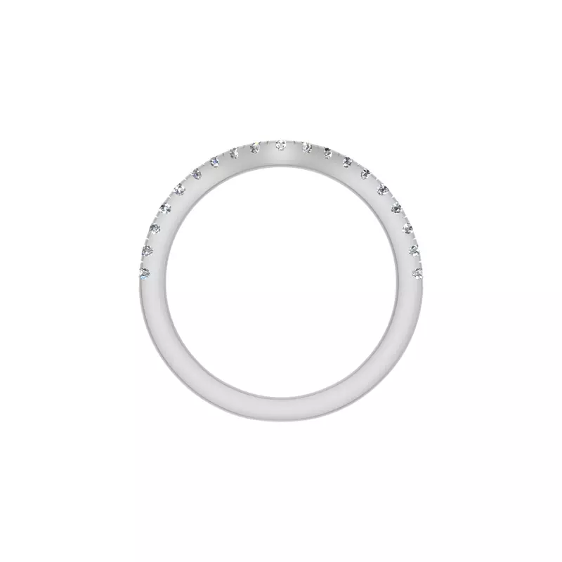 Platinum Ilana Pave Band
