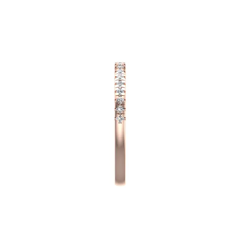 14K Rose Gold Maya Pave Band