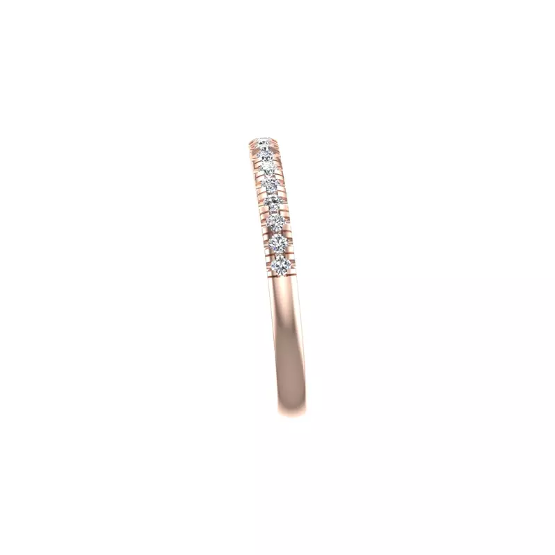 14K Rose Gold Blakely Pave Band