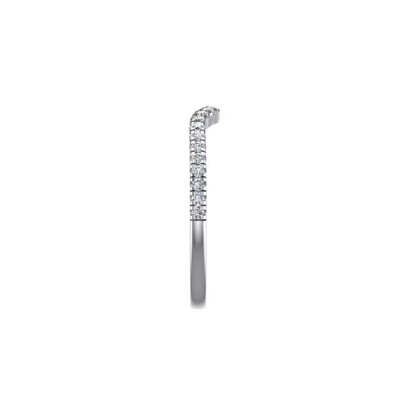 Platinum Kennedy Pave Band