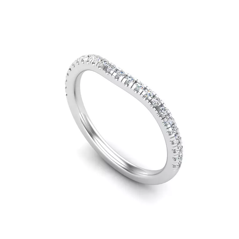 Gabriella Pavé Contoured Band