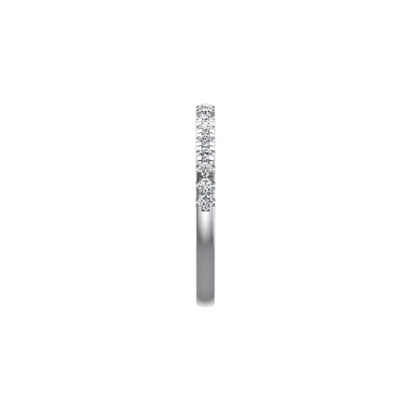 14K White Gold Tracy Pave Band