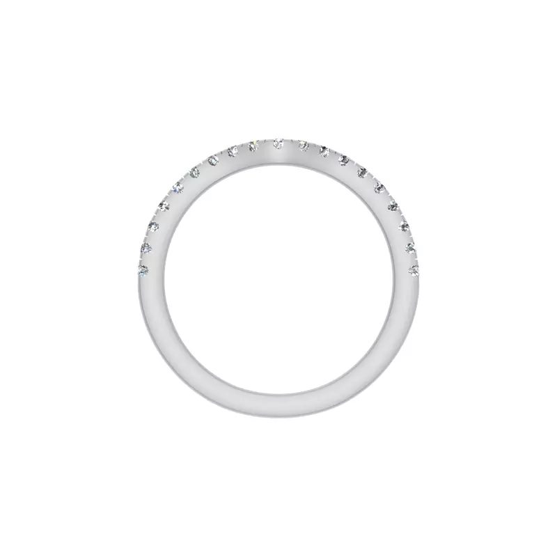 Platinum Kinley Pave Band