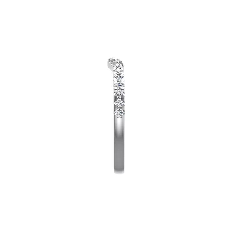 Platinum Kinley Pave Band