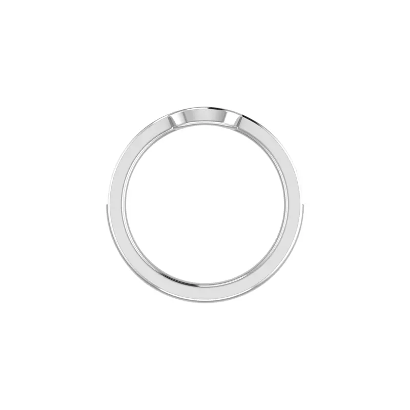 Platinum Jazlyn Pave Band