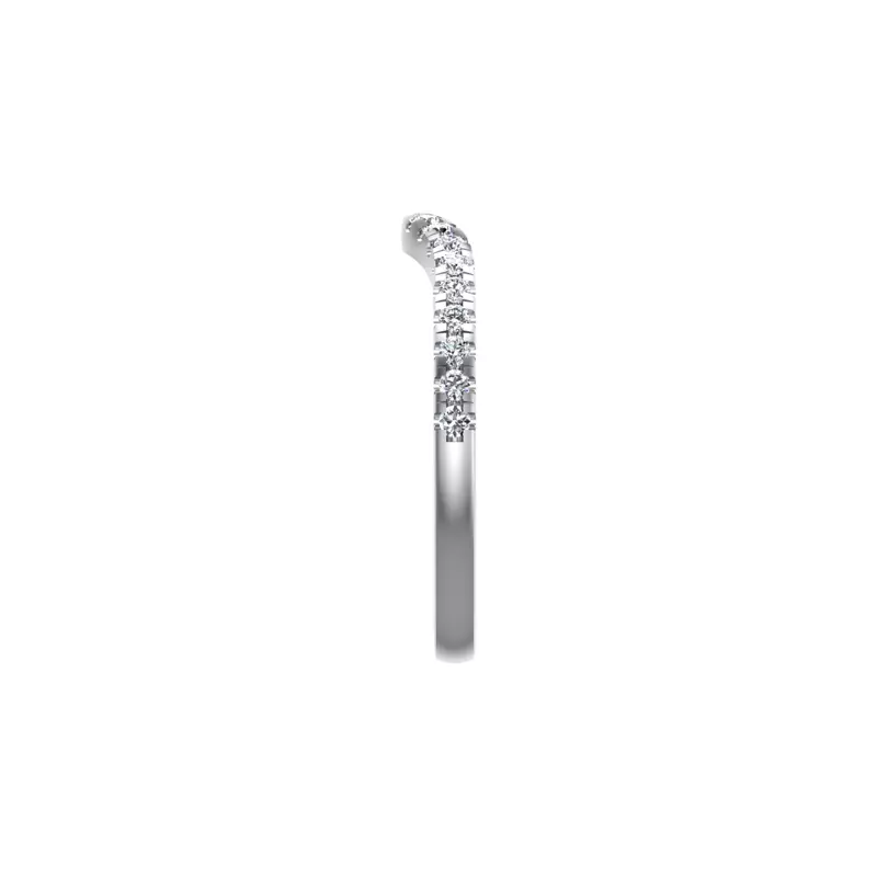 Platinum Stephanie Pave Band