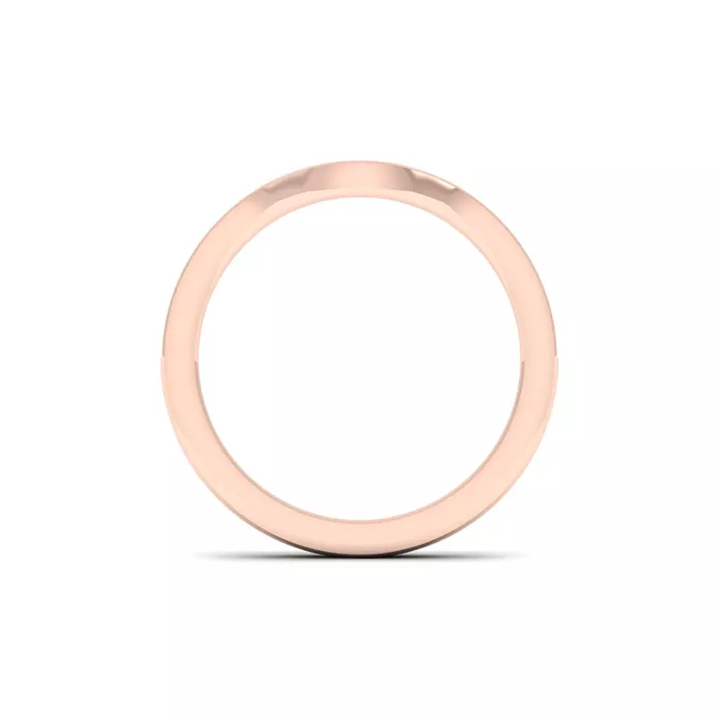 14K Rose Gold Jolene Pave Band