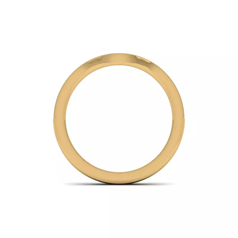 14K Yellow Gold Jolene Pave Band