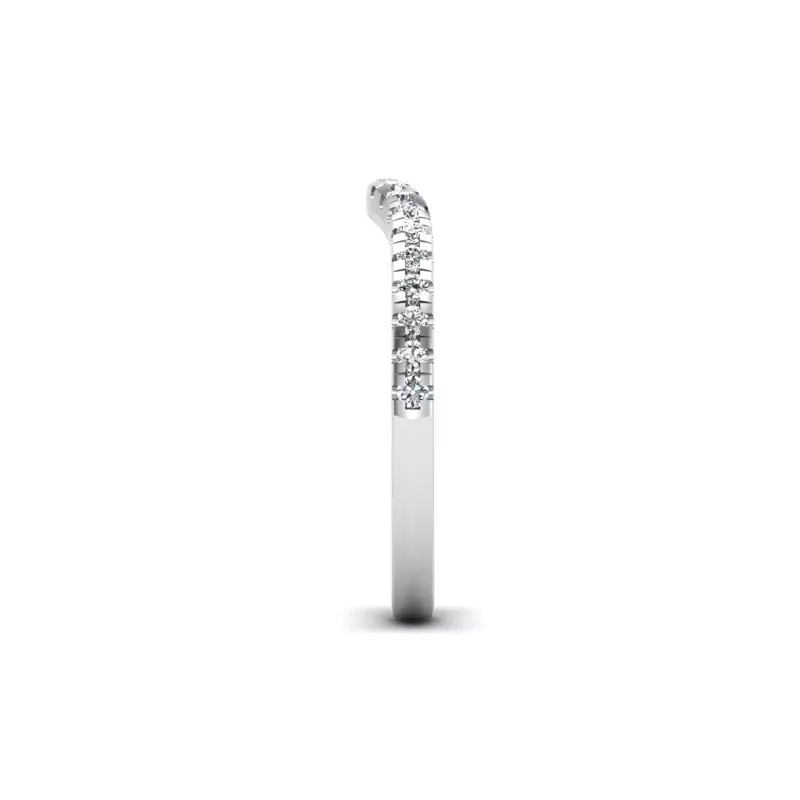 18K White Gold Marlee Pave Band