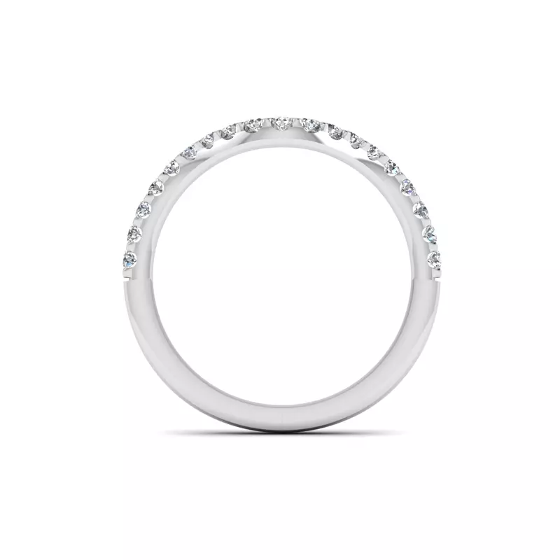 14K White Gold Avianna Pave Band