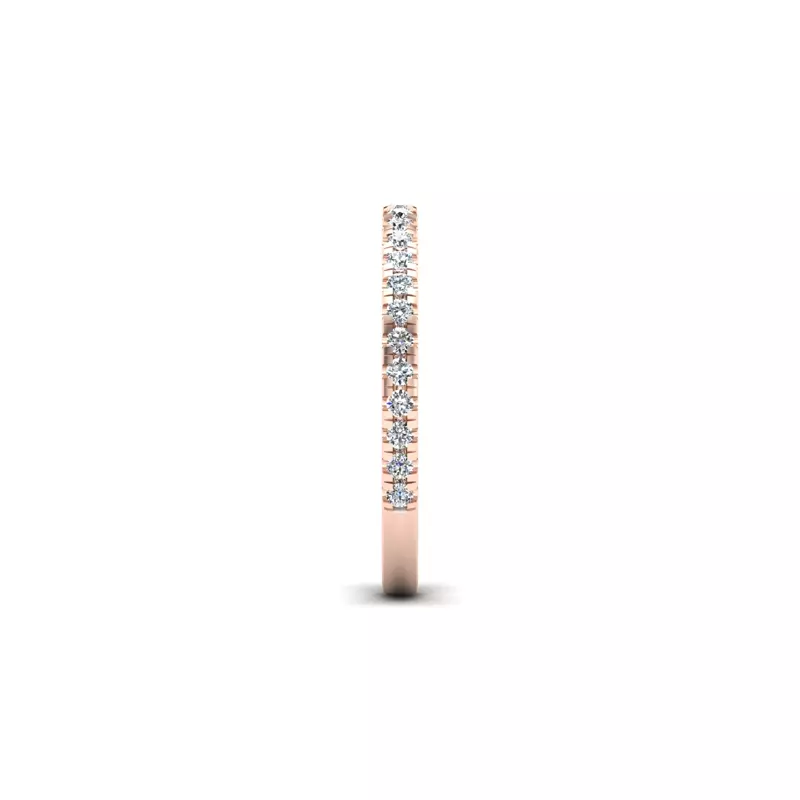 14K Rose Gold Amanda Pave Band