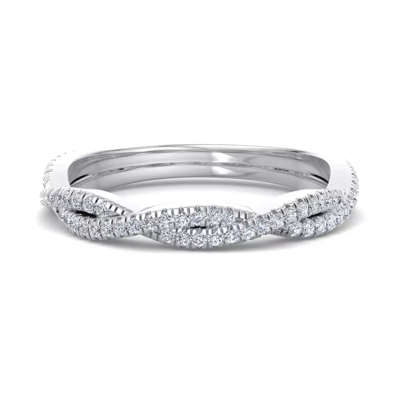 Jessica Twisted Pave Band