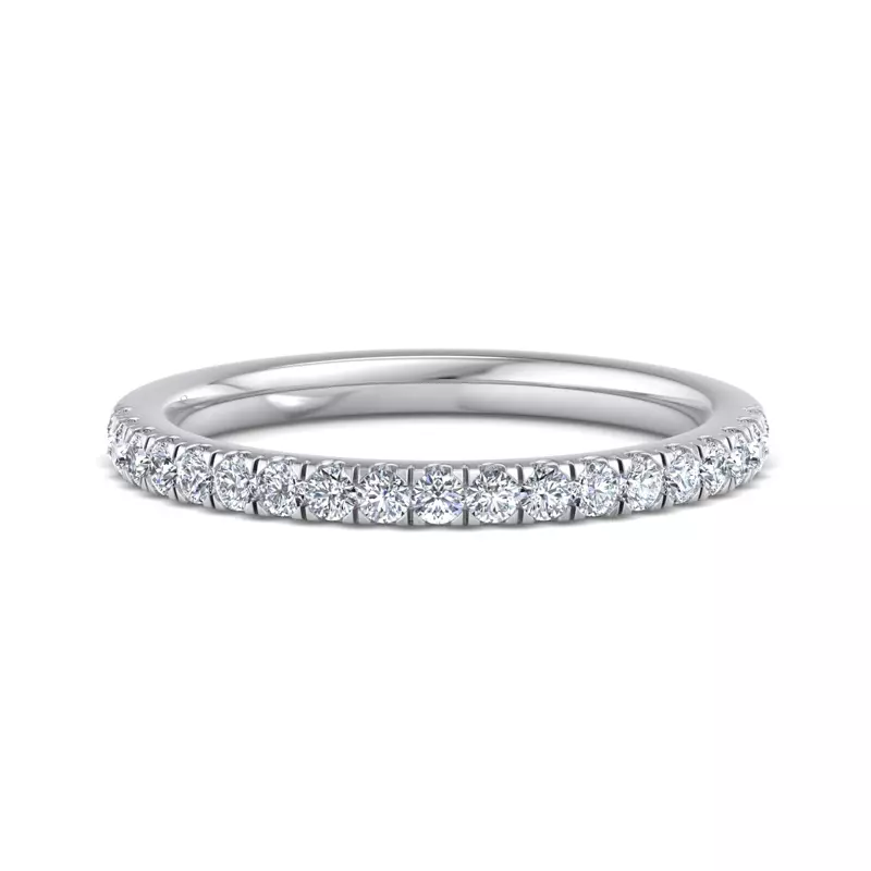 Platinum Dorothy Pave Band