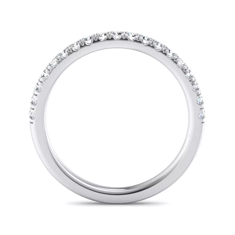 Platinum Dorothy Pave Band