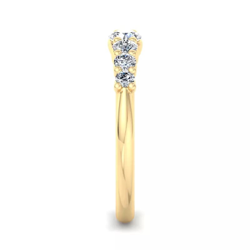 18K Yellow Gold Angel Band