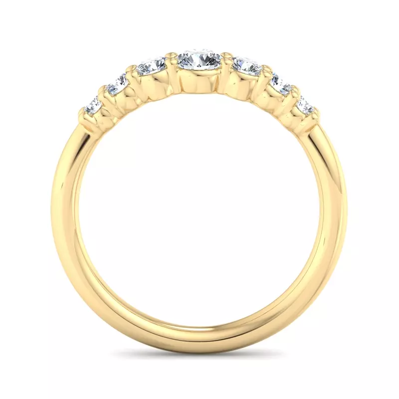 18K Yellow Gold Angel Band