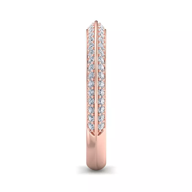 14K Rose Gold Raya Pave Band